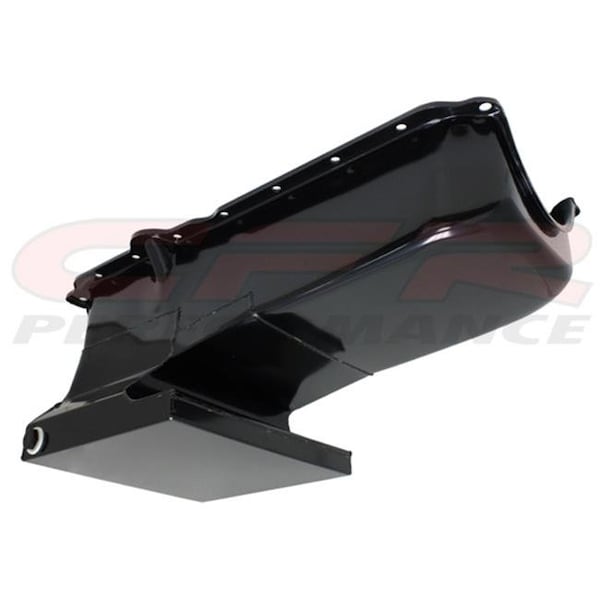 Cfr Performance CFR HZ-7482-PBK 1962-67 Chevy II & Nova 1986-02 Small Block 283-400 Drag Racing Oil Pan - Black HZ-7482-PBK - main